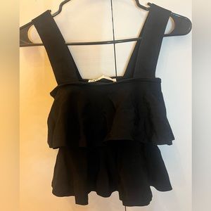 Zara peplum tank